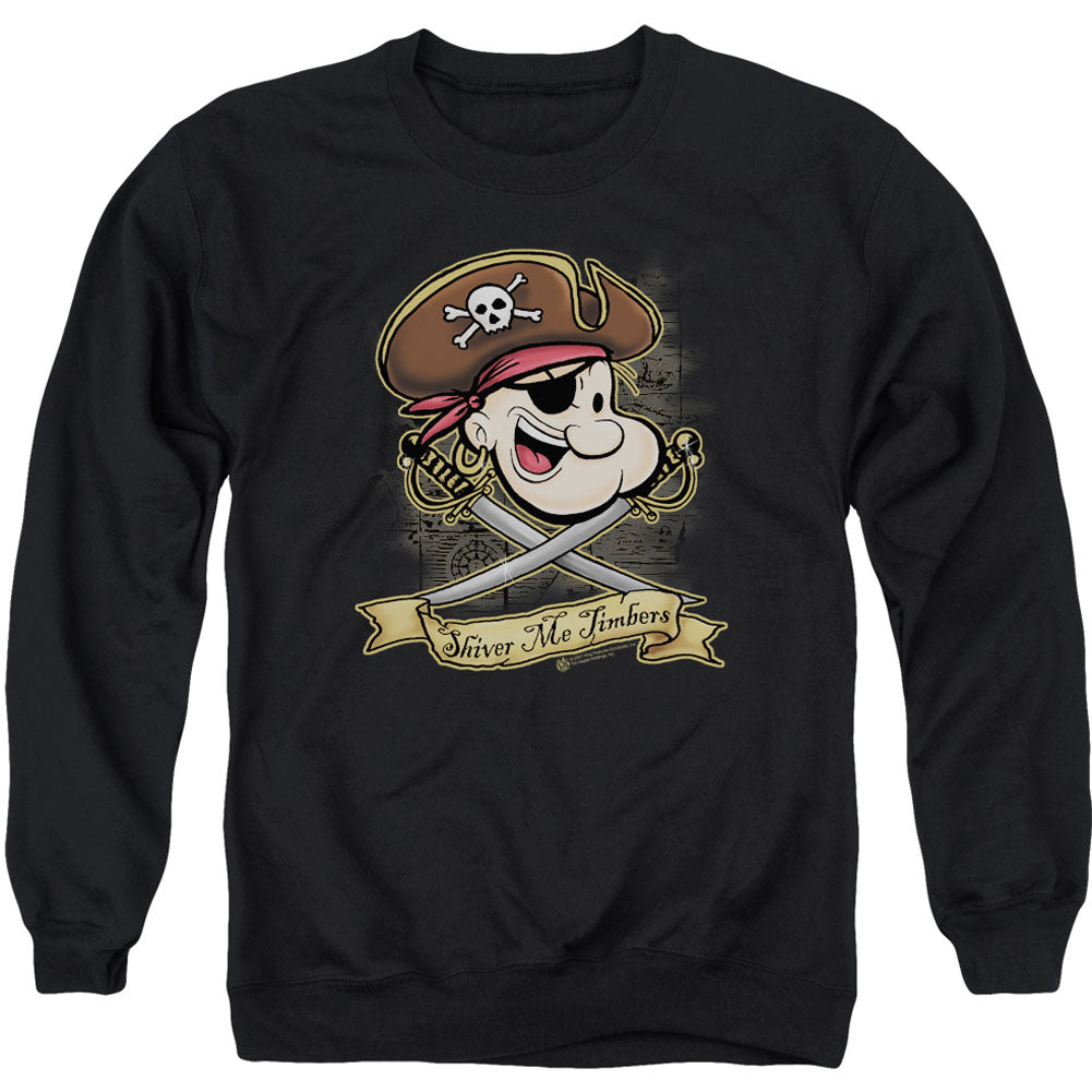 Popeye Shiver Me Timbers Adult Sweatshirt