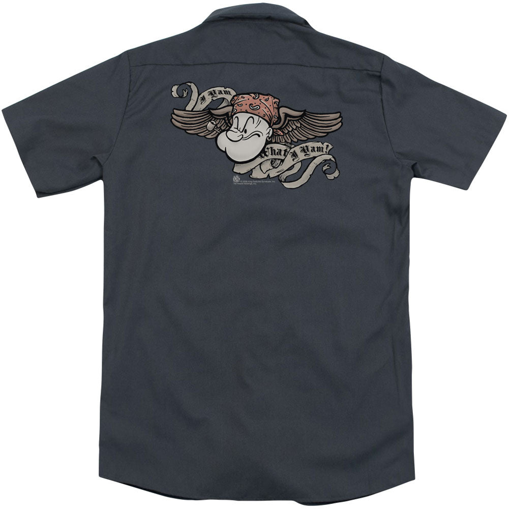 I Am (Back Print) Workshirt