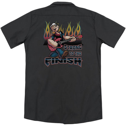 Popeye Rocks (Back Print) Workshirt