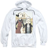 Popeye Gothic Adult 25% Poly Hooded Sweatshirt