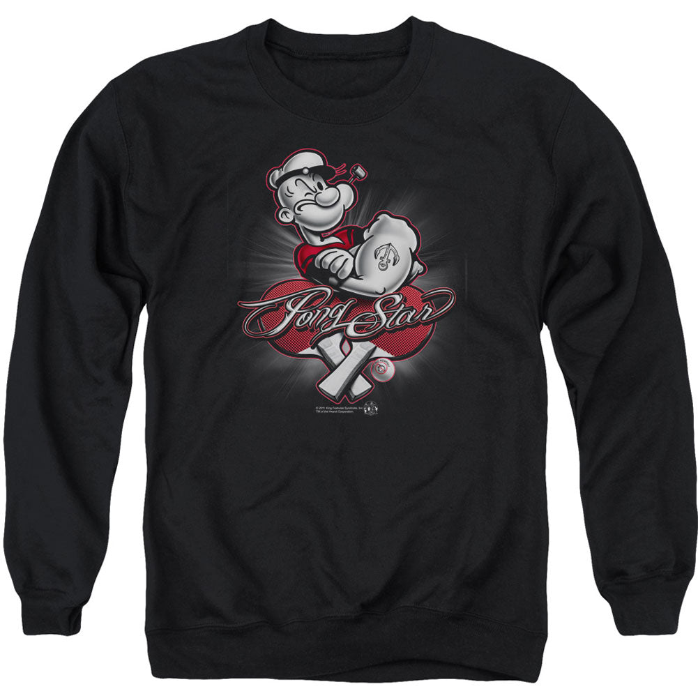 Popeye Pong Star Adult Sweatshirt