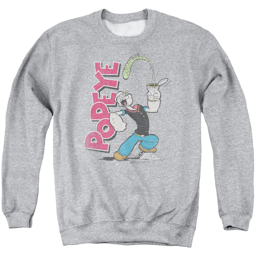 Popeye Spinach Power Adult Sweatshirt