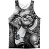 Spinach Kng 100% Poly Mens Tank