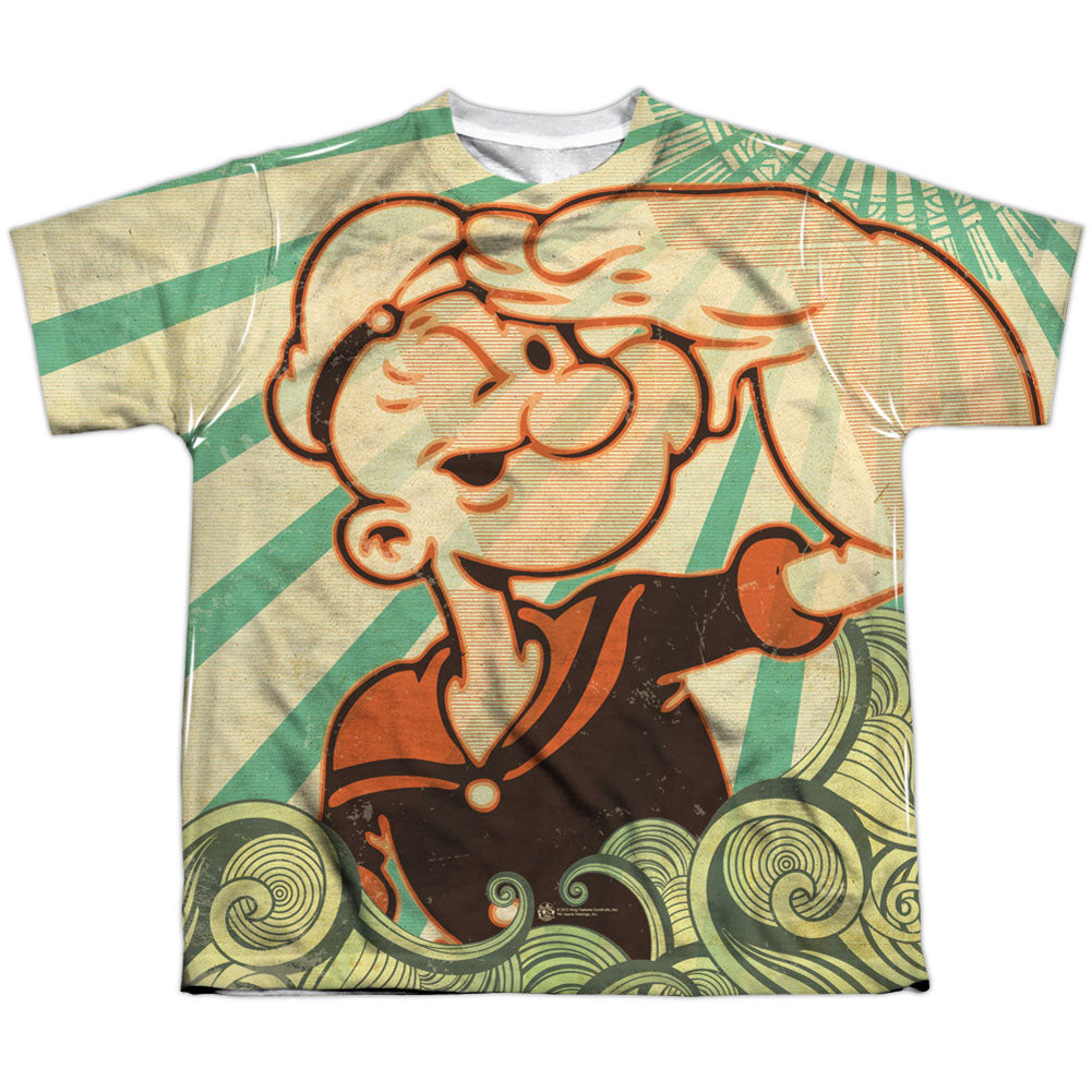 Traveling Man Youth 100% Poly Sublimation T-shirt