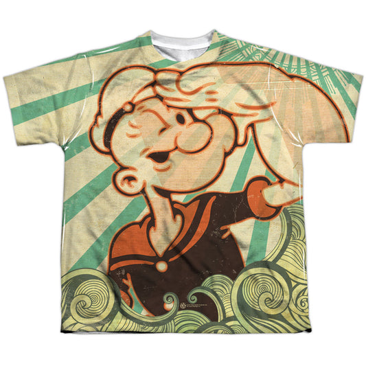 Traveling Man Youth 100% Poly Sublimation T-shirt