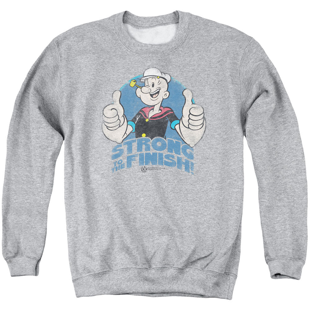 Popeye To The Finish Adult Sweatshirt