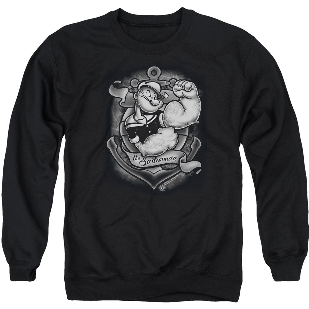 Popeye Anchors Away Adult Sweatshirt