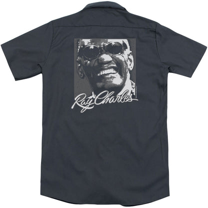 Signature Glasses (Back Print) Work Shirt