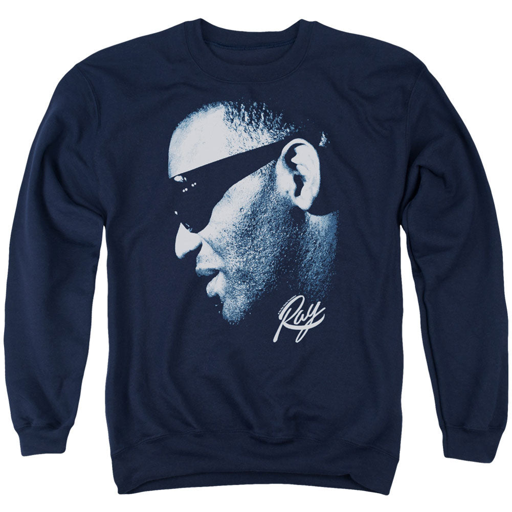Ray Charles Blue Ray Adult Sweatshirt