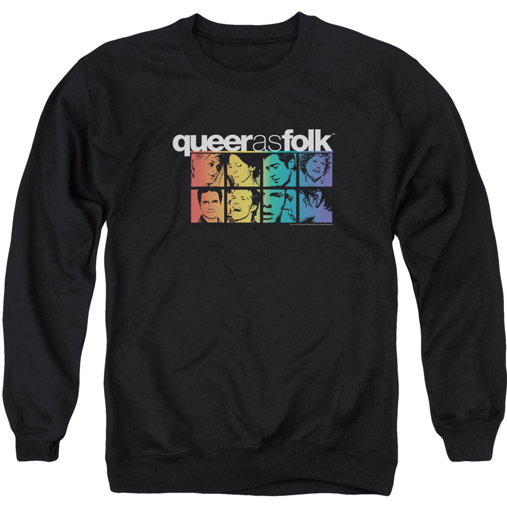 Queer As Folk Cast Adult Sweatshirt