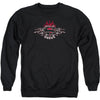 Steel Flames Shield Adult Sweatshirt