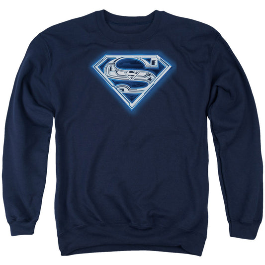 Superman Cyber Shield Adult Sweatshirt