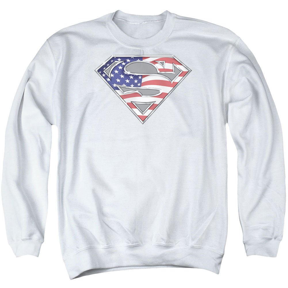 Superman All American Shield Adult Sweatshirt