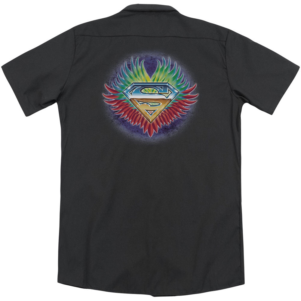 Superman Don't Stop Believing (Back Print) Workshirt