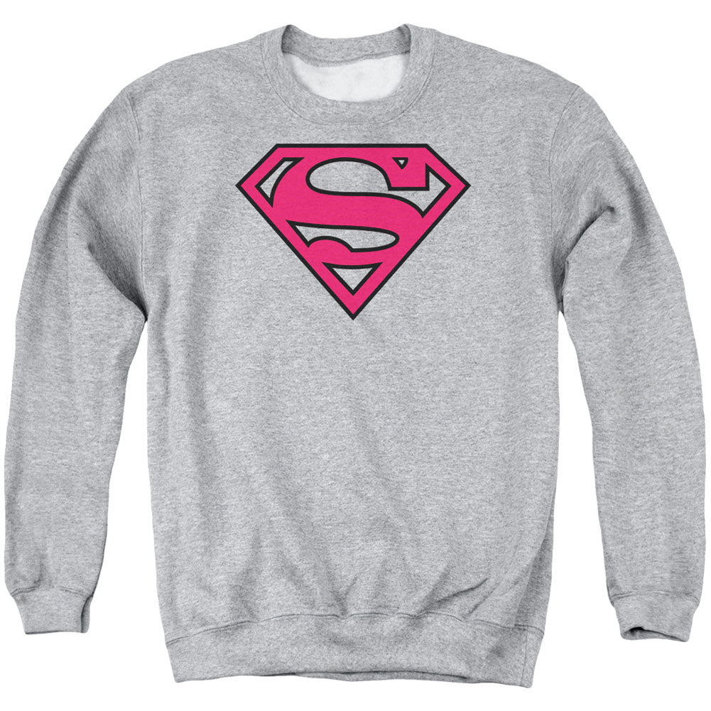 Superman Red &amp; Black Shield Adult Sweatshirt
