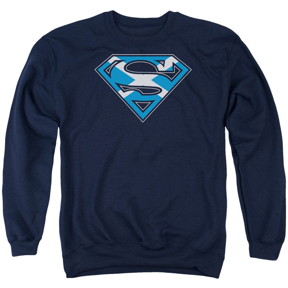 Superman Scottish Shield Adult Sweatshirt