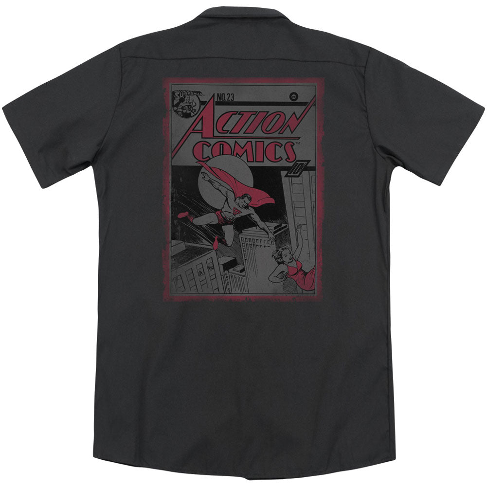 Superman Action Comics 23 (Back Print) Workshirt