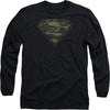 Camo Logo Distressed Long Sleeve