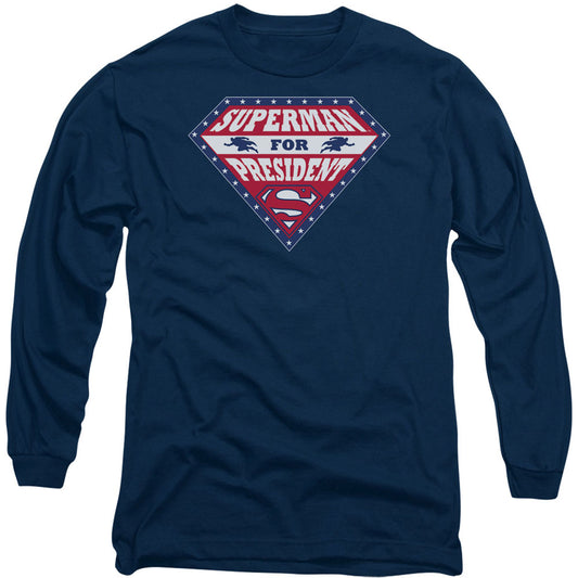 Superman Superman For President Long Sleeve
