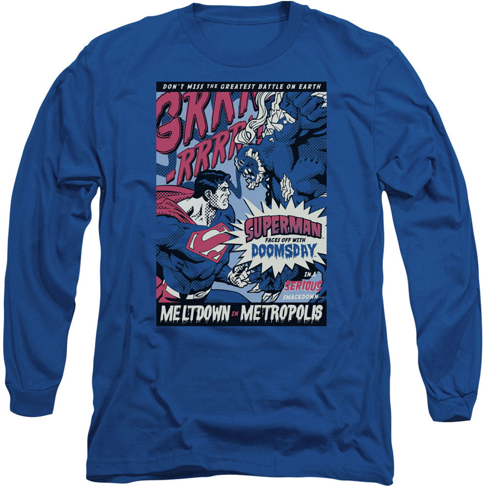 Superman Meltdown Long Sleeve