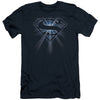 Glowing Shield Adult Slim Fit Slim Fit T-shirt