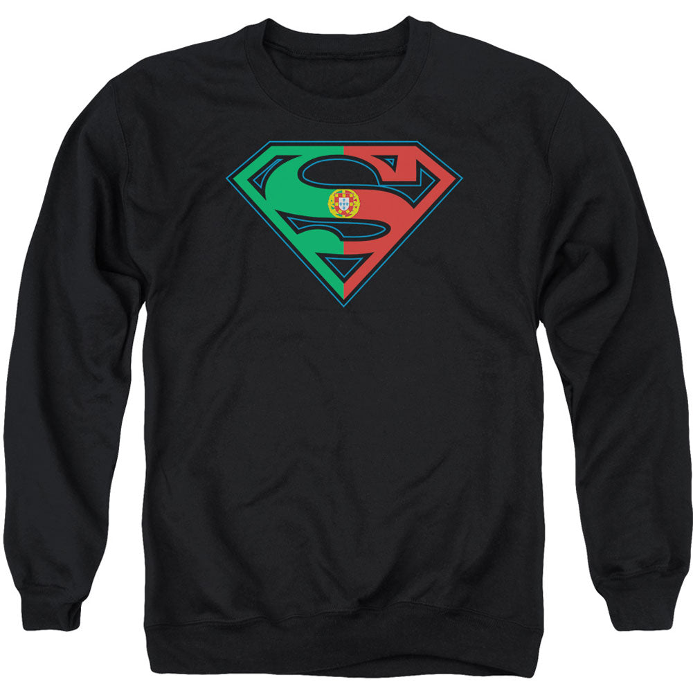 Superman Portugal Shield Adult Sweatshirt