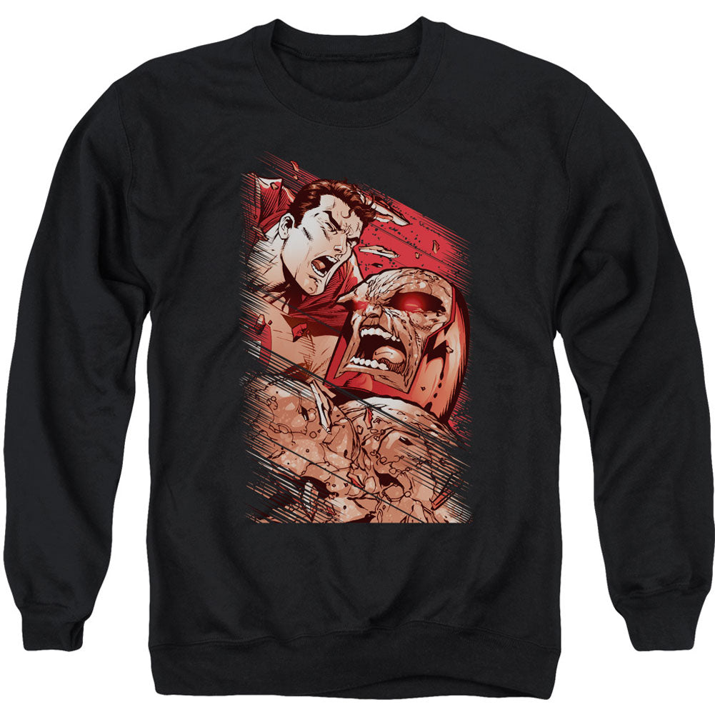 Superman Supes Vs Darkseid Adult Sweatshirt