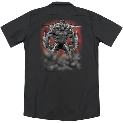 Superman Doomsday Dust (Back Print) Workshirt
