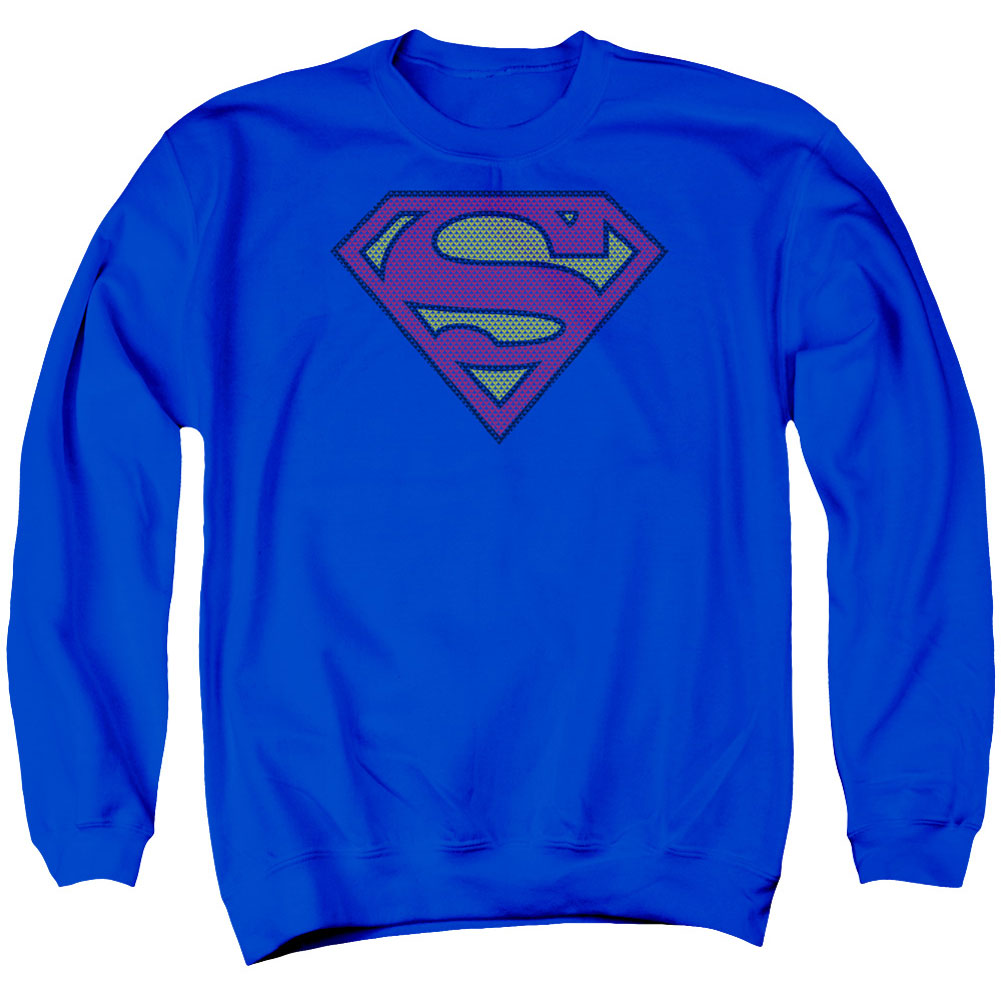 Superman Little Logos Adult Sweatshirt