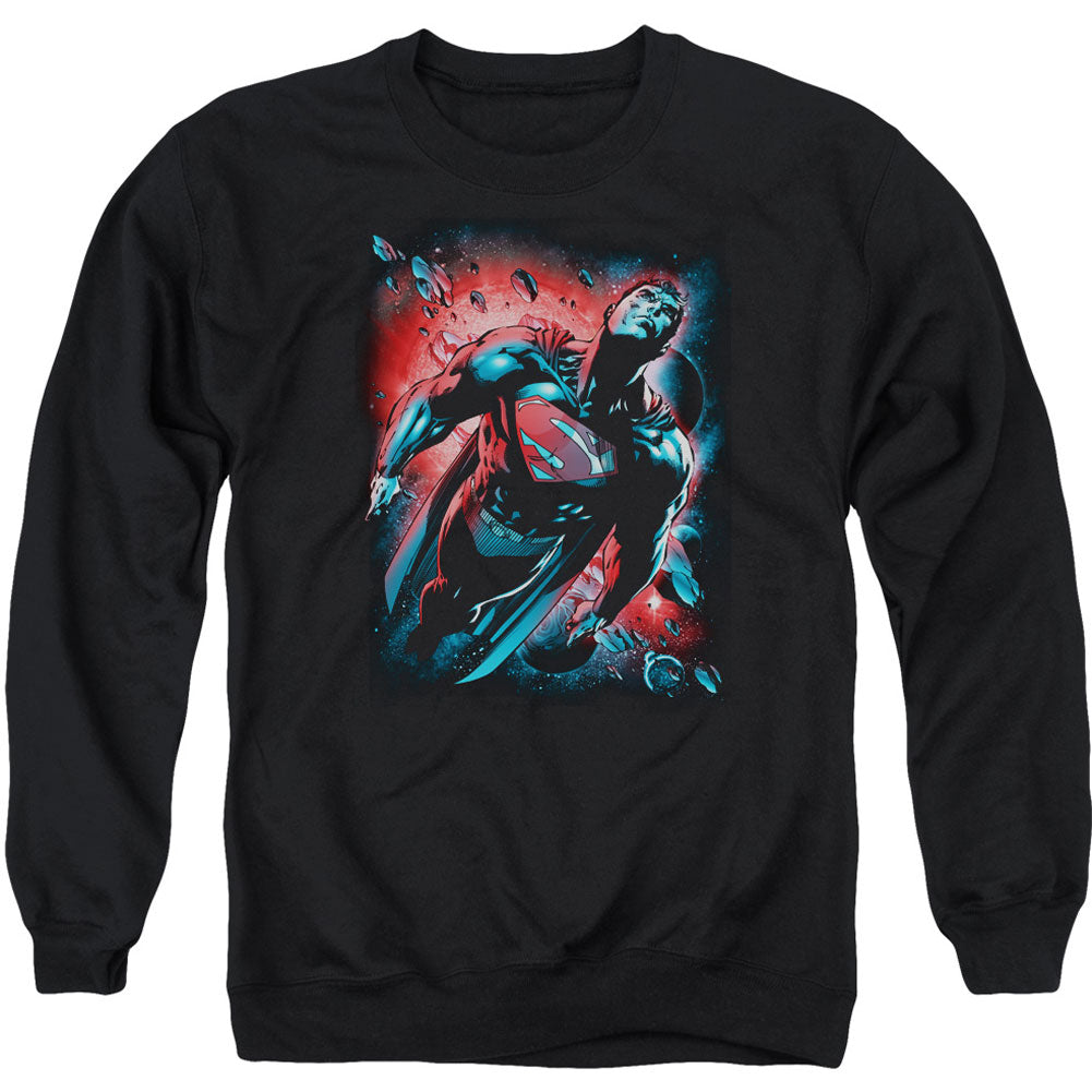 Superman Red Sun Adult Sweatshirt