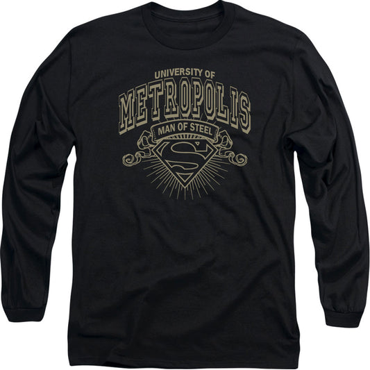 Superman University Of Metropolis Long Sleeve