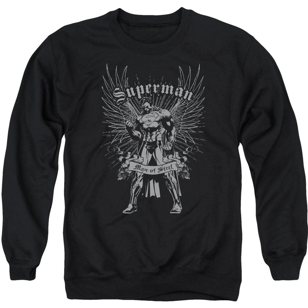 Superman Steel Adult Sweatshirt