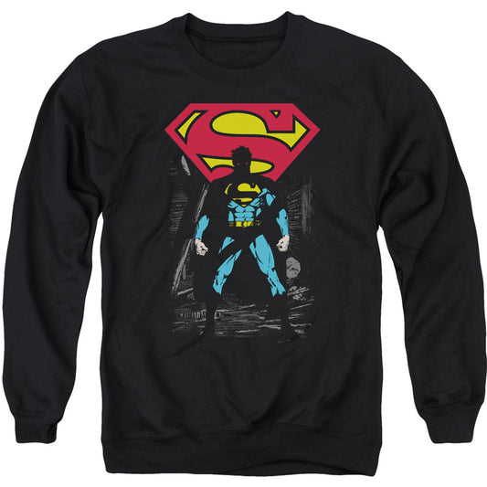 Superman Dark Alley Adult Sweatshirt