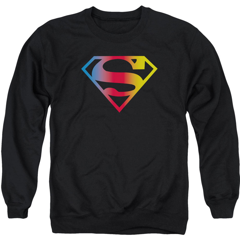 Superman Gradient Superman Logo Adult Sweatshirt