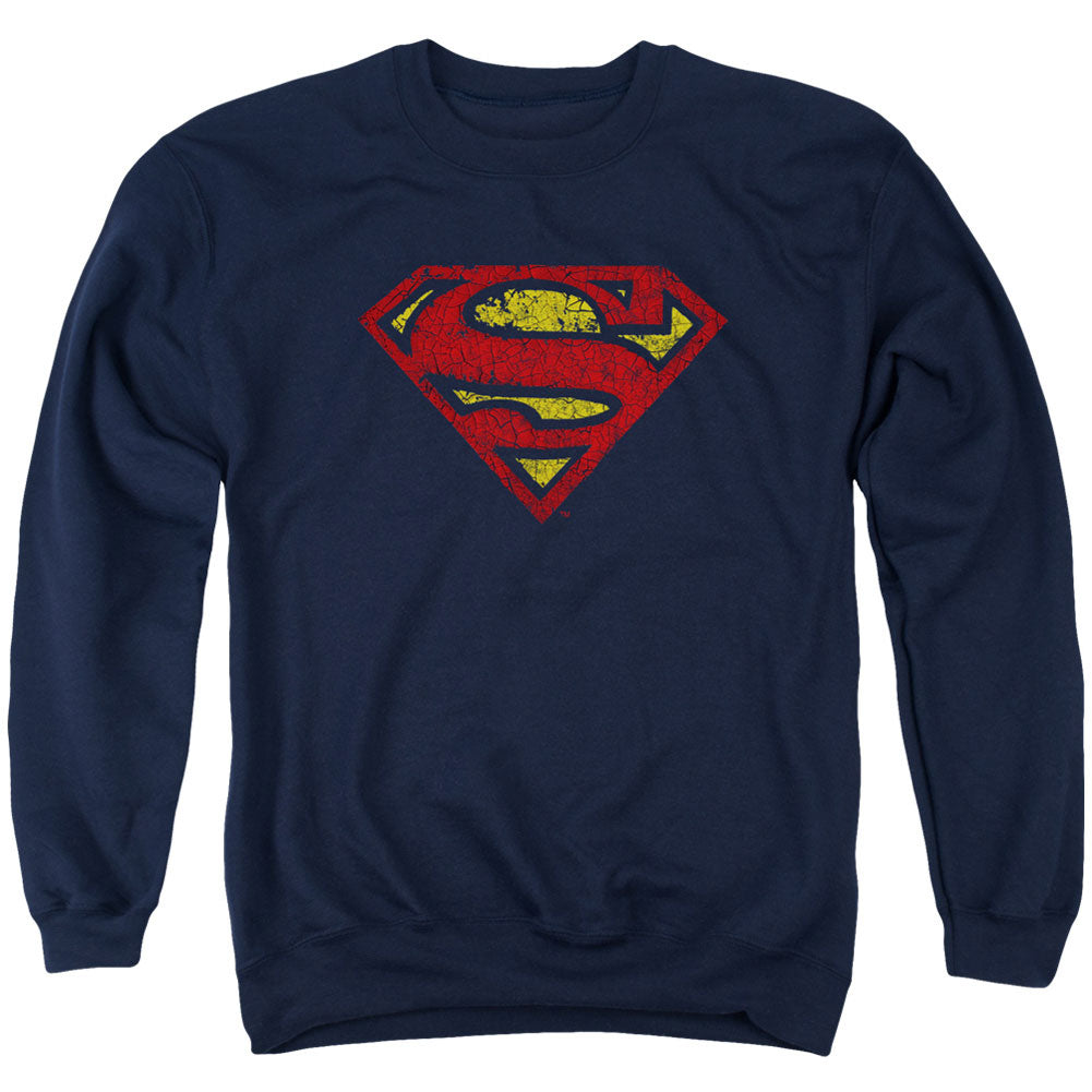 Superman Crackle S Adult Sweatshirt