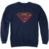 S Shield Rough Adult Sweatshirt