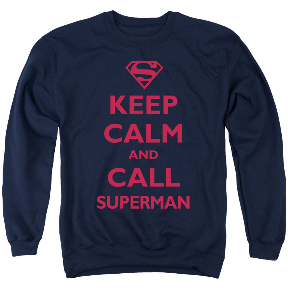 Superman Call Superman Adult Sweatshirt