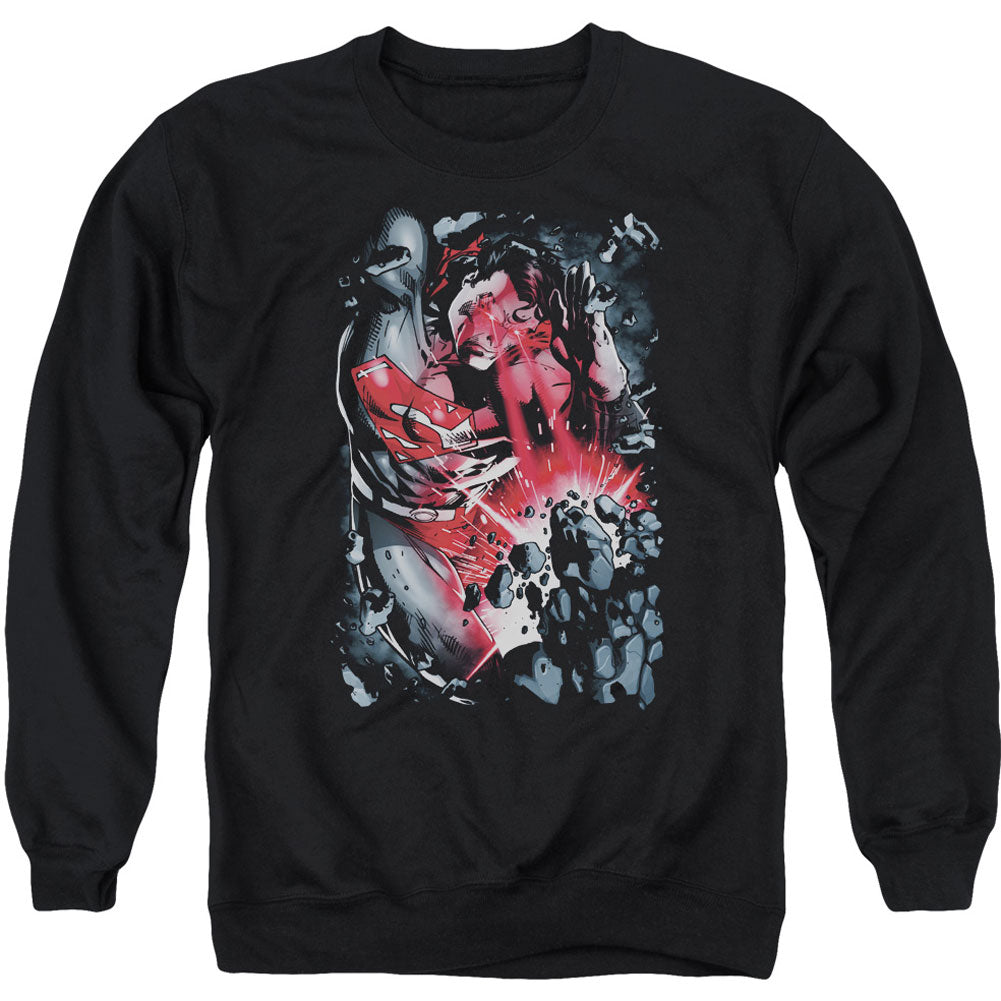 Superman Heat Blast Adult Sweatshirt
