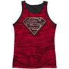 Super Powers Black Back Mens Tank