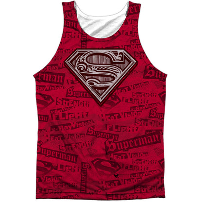 Super Powers 100% Poly Mens Tank