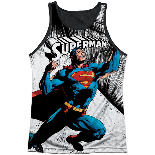 To Infinity Black Back Mens Tank