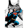 To Infinity 100% Poly Front/Back Print Mens Tank