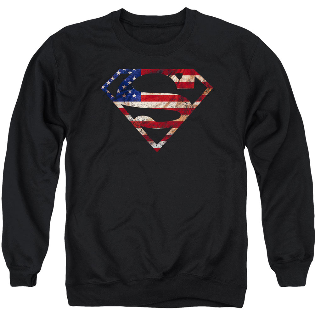 Superman Super Patriot Adult Sweatshirt