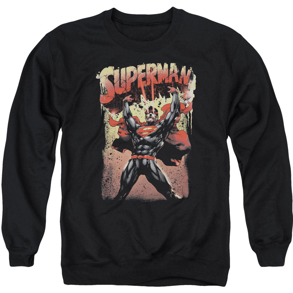 Superman Lift Up Adult Sweatshirt