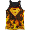 Fire Logo Black Back Mens Tank