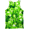 Kryptonite Shield 100% Poly Front/Back Print Mens Tank