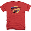 Fly By Adult Heather 40% Poly T-shirt