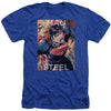 Flight Of Steel Adult Heather 40% Poly T-shirt