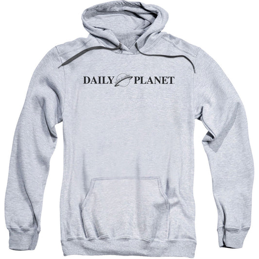 Superman Daily Planet Logo Adult 25% Poly Hooded Sweatshirt