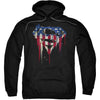 Bleeding Shield Adult 25% Poly Hooded Sweatshirt